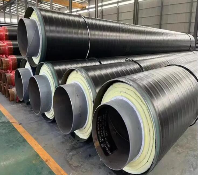 保亭钢套钢蒸汽保温管